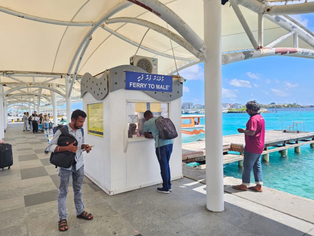 Airport ferry in Maldives transfer