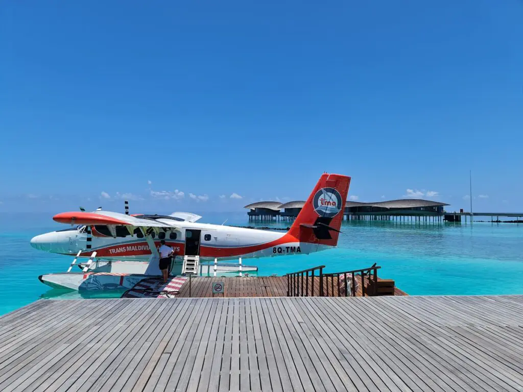 Maldives transfer cost - Seaplane at a resort